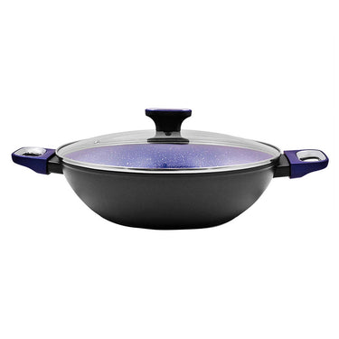 Anya 32cm Non-Stick Wok with Lid